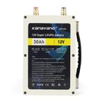 Voeding LiFepo4 14.6V 30A + USB 5V + Voltmeter + Terminals, Telecommunicatie, Zenders en Ontvangers, Verzenden, Nieuw, Zender en Ontvanger