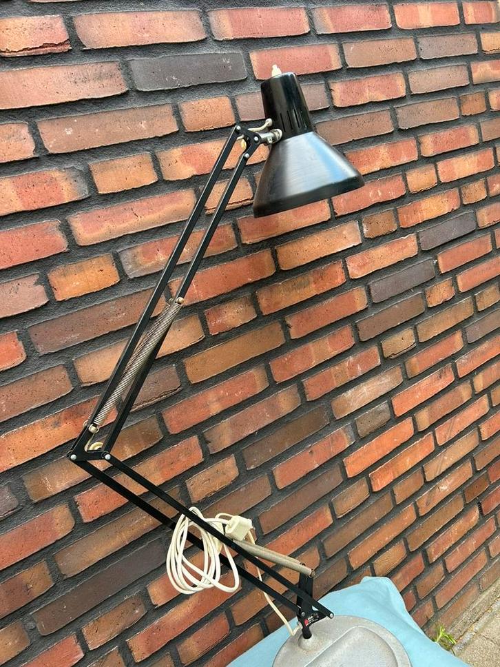 Waso Ledu type 1 Architecten lamp., Huis en Inrichting, Lampen | Tafellampen, Gebruikt, 50 tot 75 cm, Metaal, Ophalen of Verzenden