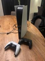 PlayStation 5 met 2 controllers, Spelcomputers en Games, Spelcomputers | Sony PlayStation 5, Ophalen, Zo goed als nieuw, Playstation 5
