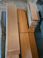 Eiken vloer 13m2 multivloer 18cm breed 2 cm dik toplaag 6 mm, Doe-het-zelf en Verbouw, Vloerdelen en Plavuizen, Ophalen, Gebruikt