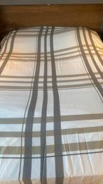 Optidee Samt Satin dekbedovertrek 240x220, Huis en Inrichting, Ophalen of Verzenden, Gebruikt, Tweepersoons, Dekbedovertrek