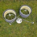 Hanglamp Double Swing Blitz + kappen, Ophalen of Verzenden, Zo goed als nieuw, Minder dan 50 cm