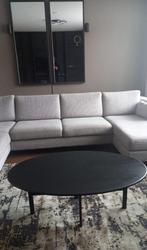 Designer - Salontafel - mat zwart - ovaal - 70x45x120 cm, Ophalen, 100 tot 150 cm, Eric kuster Hotel chique Eichholtz Richmond keijser en co