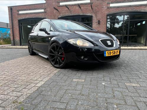 Seat Leon 2.0 Tfsi 280 PK 2005 Zwart, Auto's, Seat, Particulier, Leon, ABS, Airbags, Airconditioning, Alarm, Android Auto, Apple Carplay