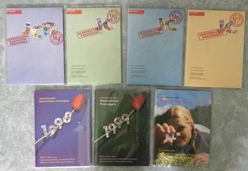 7 Jaarcollecties postzegels Nederland 1994-2000 postfris beschikbaar voor biedingen