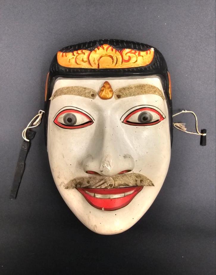 Antiek vintage Topeng dans masker Dalem uit Indonesië, Antiek en Kunst, Kunst | Niet-Westerse kunst, Ophalen of Verzenden