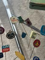 Collectie: 50+ Oude Speltjes Jaren '50-'60, Verzamelen, Speldjes, Pins en Buttons, Ophalen, Gebruikt, Merk, Speldje of Pin
