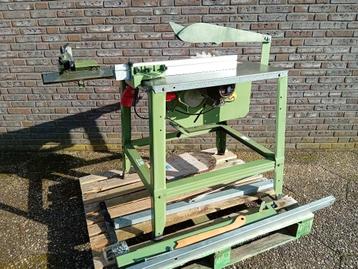Zaagtafel Elektra Beckum met roltafel en tafelbladverbreding beschikbaar voor biedingen