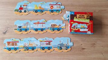1.30 lange dieren treinpuzzel. beschikbaar voor biedingen