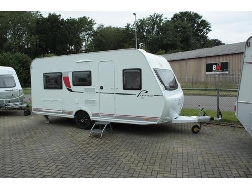 Bürstner Premio Life 480 TL enkele bedden zitje mov, Caravans en Kamperen, Caravans, Bedrijf, tot en met 4, 750 - 1000 kg, Standaardzit