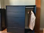 IKEA Kast/Ladekast met Hangrail - Blauw, Huis en Inrichting, Ophalen, Overige materialen, Gebruikt, 100 tot 150 cm