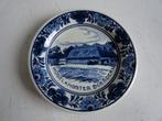 Delfts blauw bordje van Domo Beilen Hogelandster boerderij, Antiek en Kunst, Antiek | Wandborden en Tegels, Ophalen of Verzenden