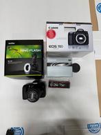 Canon EOS 70d met Tamron Lens en Ring Flash, Ophalen of Verzenden, Zo goed als nieuw, Canon, Geen optische zoom