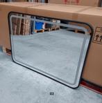 LAATSTE Spiegel 100 x 70 zwarte rand LED en condensvrij nr19, Ophalen of Verzenden, Nieuw