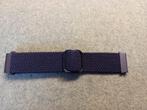 Nylon gevlochten watchbandje Garmin nieuw 22 mm, Sieraden, Tassen en Uiterlijk, Sporthorloges, Ophalen of Verzenden, Nieuw, Zwart