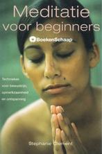 Meditatie voor beginners Stephanie Clement, Boeken, Ophalen of Verzenden, Meditatie of Yoga, Instructieboek