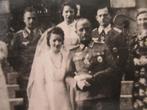 2x WO2 foto officier met EK2, Verzamelen, Militaria | Tweede Wereldoorlog, Verzenden, Landmacht, Duitsland, Foto of Poster