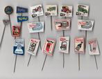 Verzameling VéGé Auto Bier Gazeuse Koffie speldjes, Gebruikt, Niet vindbaar, Niet vindbaar, Speldje of Pin