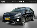 Kia Niro 1.6 GDi HYBRID DynamicLine 18 INCH - NAVI + CAMERA, Euro 6, Leder en Stof, Zwart, Origineel Nederlands