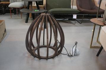 Gave hanglamp BARSIA Light & Living hout donkerbruin Ø50 cm beschikbaar voor biedingen