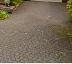 Terras stenen Tambour 10x10x6 antraciet, Tuin en Terras, Grind, Keien en Split, Ophalen, Zo goed als nieuw