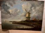 Prachtige olieverf schilderij, Ophalen of Verzenden