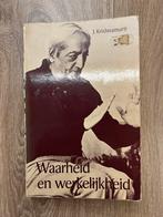 Boek | J. Krishnamurti - waarheid en werkelijkheid, Ophalen of Verzenden, Gelezen