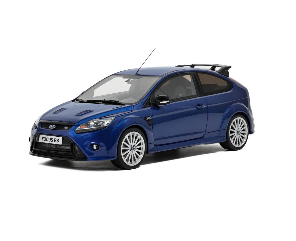 Ford Focus RS MK2 2009 blauw schaal 1/18 OTTO MOBILE OT1067