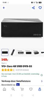 Decoder VU zero 4k, Ophalen, Zo goed als nieuw