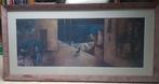 Mooi schilderij met paspartout 118 x 58 cm bijna gratis, Ophalen