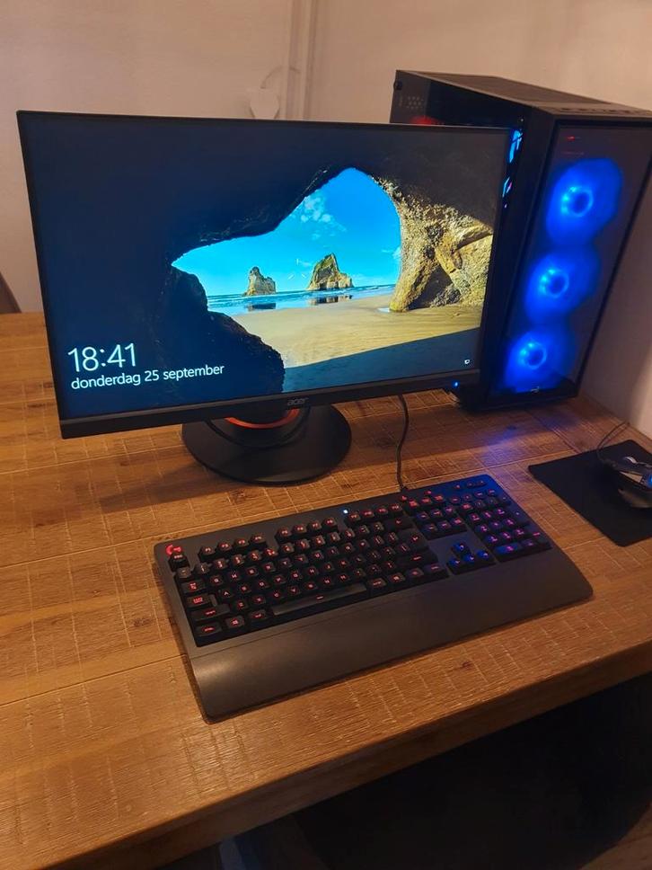 ️ Complete Gaming Setup – Ryzen 5 | GTX 1, Spelcomputers en Games, Games | Pc, Gebruikt, Overige genres, 1 speler, Ophalen