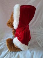 Knuffel beer met rode kerstjas h, Deen, Beer, Onbekend, Ophalen of Verzenden