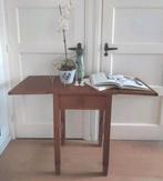 Antieke art deco tafel eiken sidetable tafeltje bureautje, Ophalen