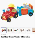 Vtech zoef zoef tractor en dierenkar, Ophalen, Zo goed als nieuw, 6 maanden tot 2 jaar