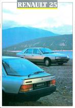 Brochure Renault 25 1988, Ophalen of Verzenden, Gelezen, Renault