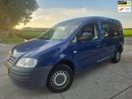 Volkswagen Caddy Maxi 1.9 TDI ( euro 4)/ 5 pers/ airco/ maxi, Auto's, Gebruikt, 4 cilinders, Blauw, 1446 kg