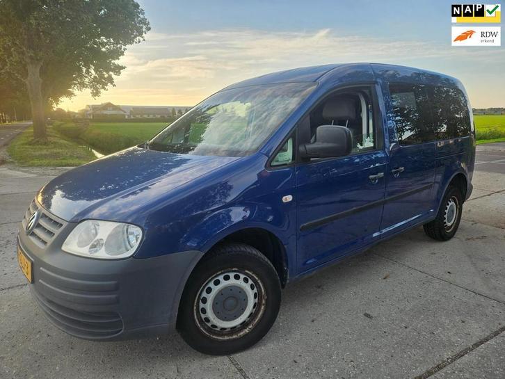 Volkswagen Caddy Maxi 1.9 TDI ( euro 4)/ 5 pers/ airco/ maxi, Auto's, Volkswagen, Bedrijf, Te koop, Caddy Maxi, ABS, Airbags, Airconditioning