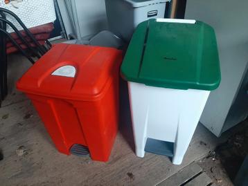 Manitan afvalbak of prullenbak beschikbaar voor biedingen