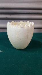 bloempot eierschaal vorm, Ophalen of Verzenden, 'T Olde Gre-j, Info@toldegrej.nl, Endepoelstraat 20f Didam