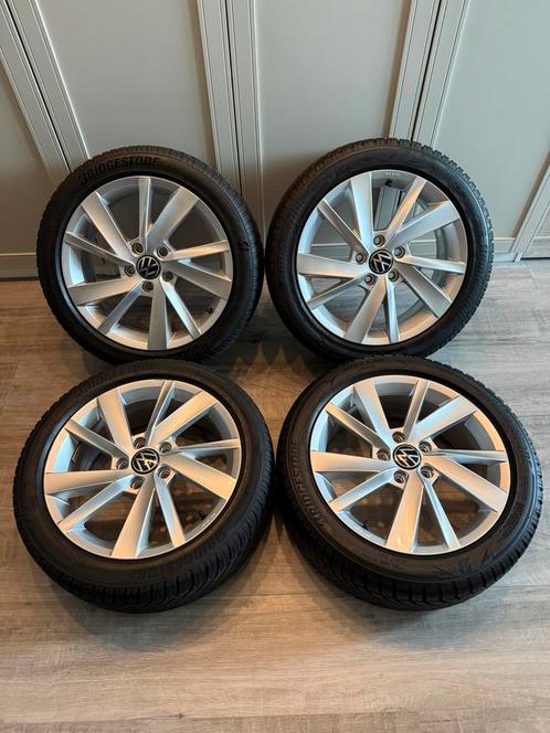 Volkswagen Golf 8 Velgen 17 Inch Winterset Origineel, Auto-onderdelen, Banden en Velgen, Winterbanden, 17 inch, 205 mm, Ophalen