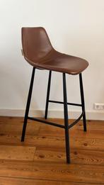 Dutchbone Bar Stool Franky – Cognac (80cm), Ophalen, Gebruikt, 60 tot 90 cm, Metaal