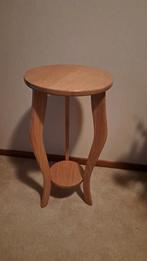 plantentafel eiken, Huis en Inrichting, Tafels | Bijzettafels, Ophalen, Rond, 75 cm of meer, 60 cm of meer