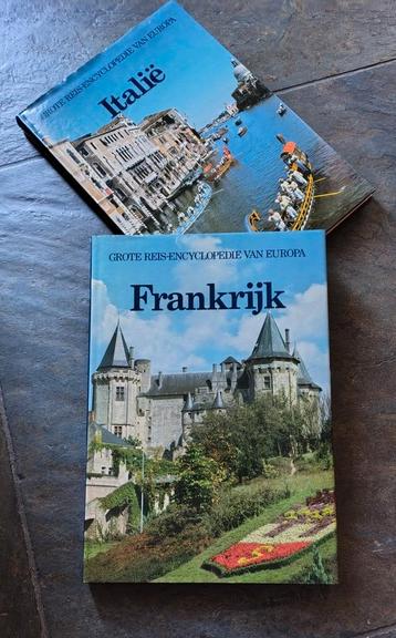 Grote reis-encyclopedie van europa. Italië en Frankrijk  beschikbaar voor biedingen