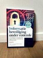 Informatiebeveiliging onder controle | 4e editie, Ophalen of Verzenden, Beta, Zo goed als nieuw, HBO