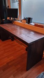 Steigerhouten bureau breed werktafel handgemaakt 200x60 TEAB, Ophalen, Zo goed als nieuw