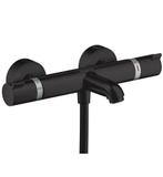 Hansgrohe Ecostat Badthermostaat - Mat Zwart, Ophalen of Verzenden, Nieuw, Overige typen