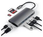 Satechi Usb C naar Usb A, Ethernet en HDMI Dock Space (6x), Computers en Software, Dockingstations, Satechi, Ophalen of Verzenden