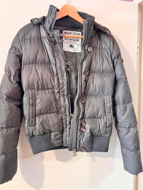 Moscow Kaluga Bomber maat M, Kleding | Heren, Jassen | Winter, Maat 48/50 (M), Grijs, Ophalen of Verzenden