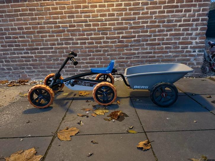 Berg Skelter met Kar - Gebruikt, Kinderen en Baby's, Speelgoed | Buiten | Skelters, Gebruikt, Berg, Met kar of aanhanger, Ophalen