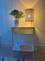 Nachtkastje wit IKEA SETSKOG, Ophalen, Minder dan 45 cm, 55 tot 70 cm, Zo goed als nieuw
